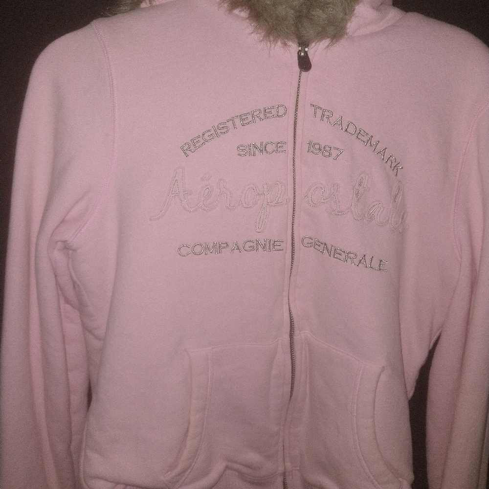 Aeropostale hoodie with da furrr